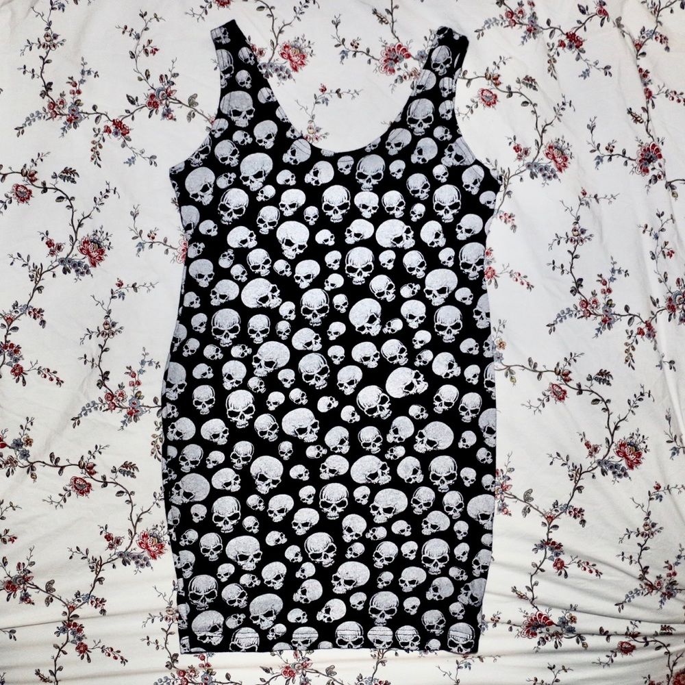 VINTAGE skull dress